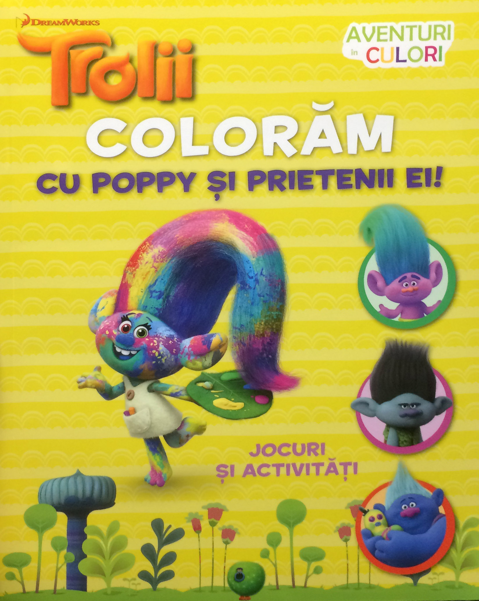 Carte Trolii - Coloram cu Poppy si prietenii ei   editura Litera