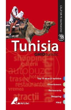 Carte Tunisia - Ghid turistic editura -