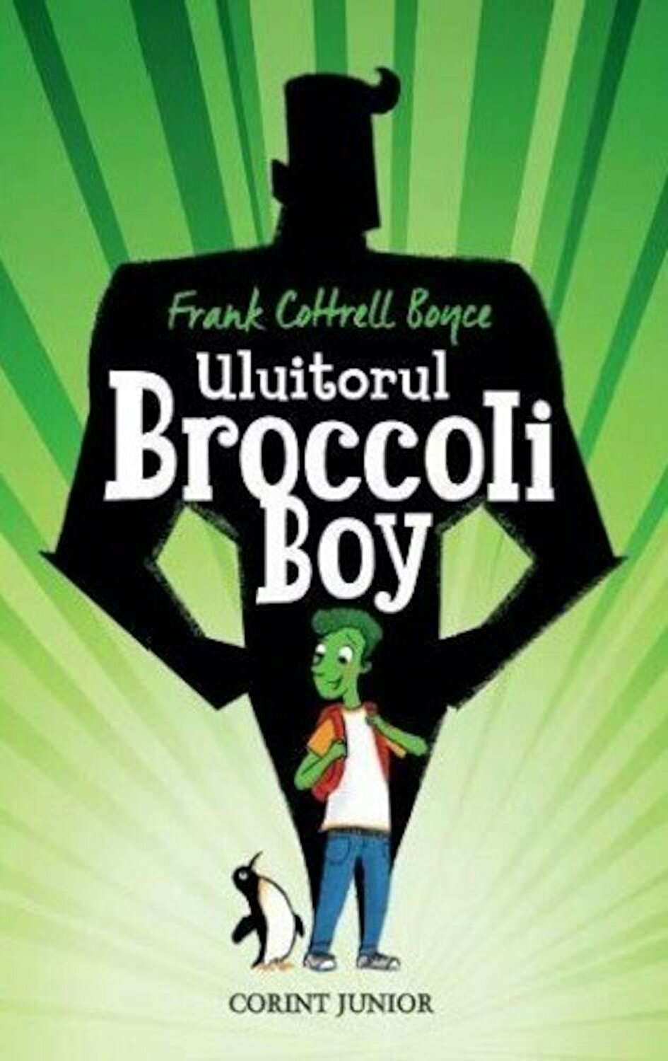 Carte Uluitorul Broccoli Boy autor Frank Cottrell Boyce editura Corint Junior