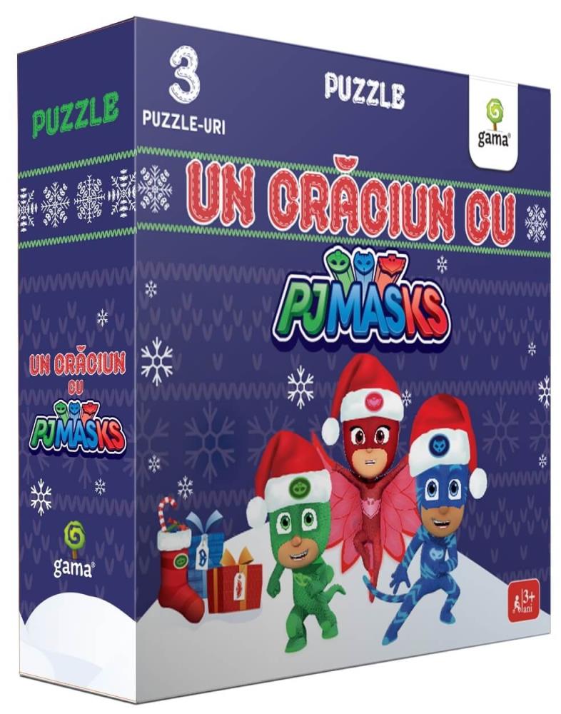 Carte Un Crăciun cu PJ MASKS editura Gama