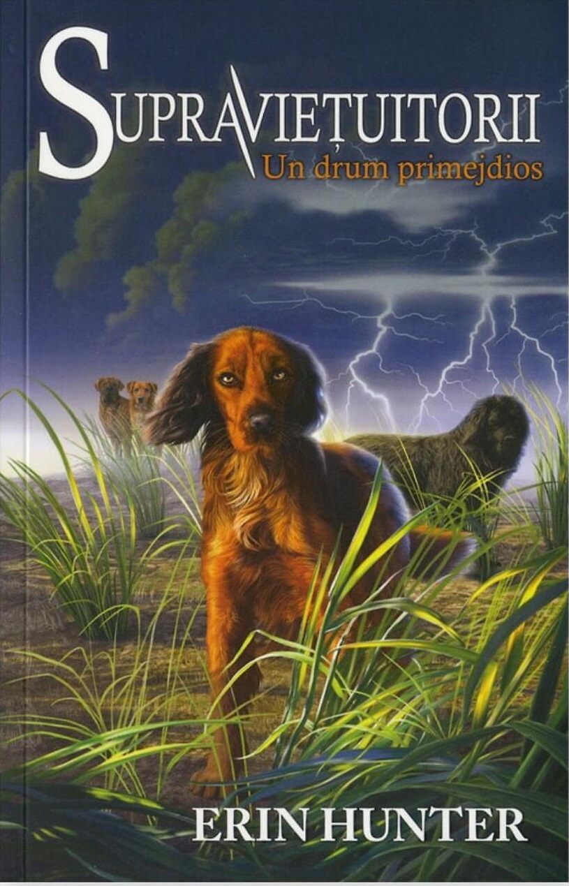 Carte Un drum primejdios autor Erin Hunter editura ALL