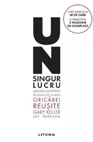 Carte Un singur lucru editura Litera