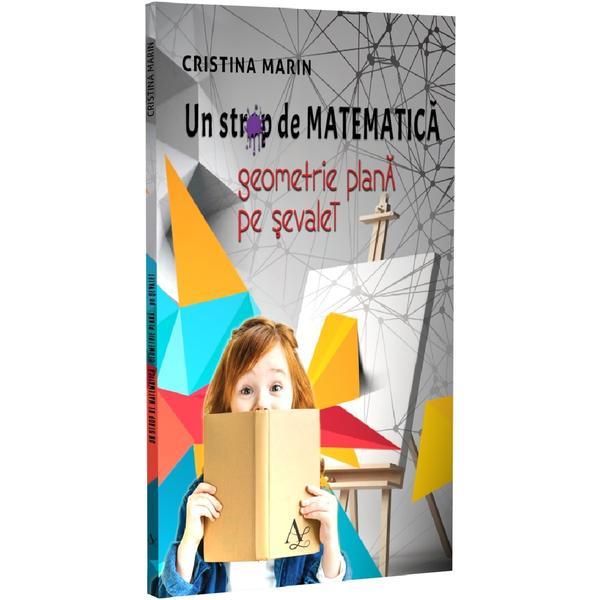 Carte Un strop de matematica. Geometrie plana pe sevalet - Cristina Marin