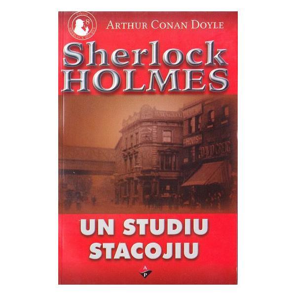 Carte Un studiu stacojiu - Arthur Conan Doyle