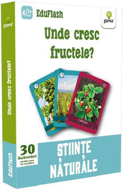 Carte Unde cresc fructele? Stiinte naturale   editura Gama