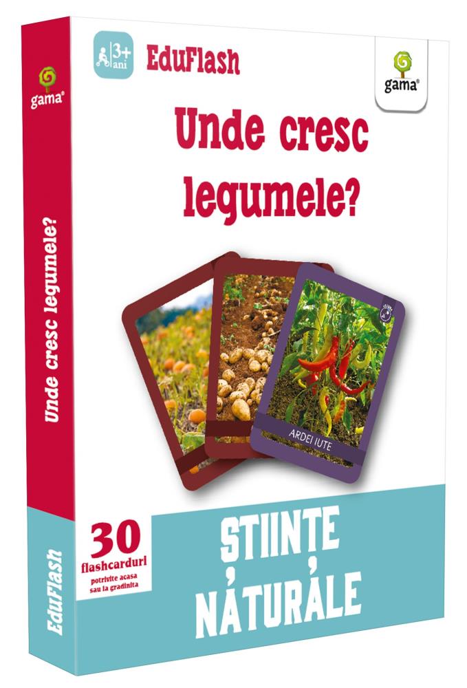 Carte Unde cresc legumele? editura Gama