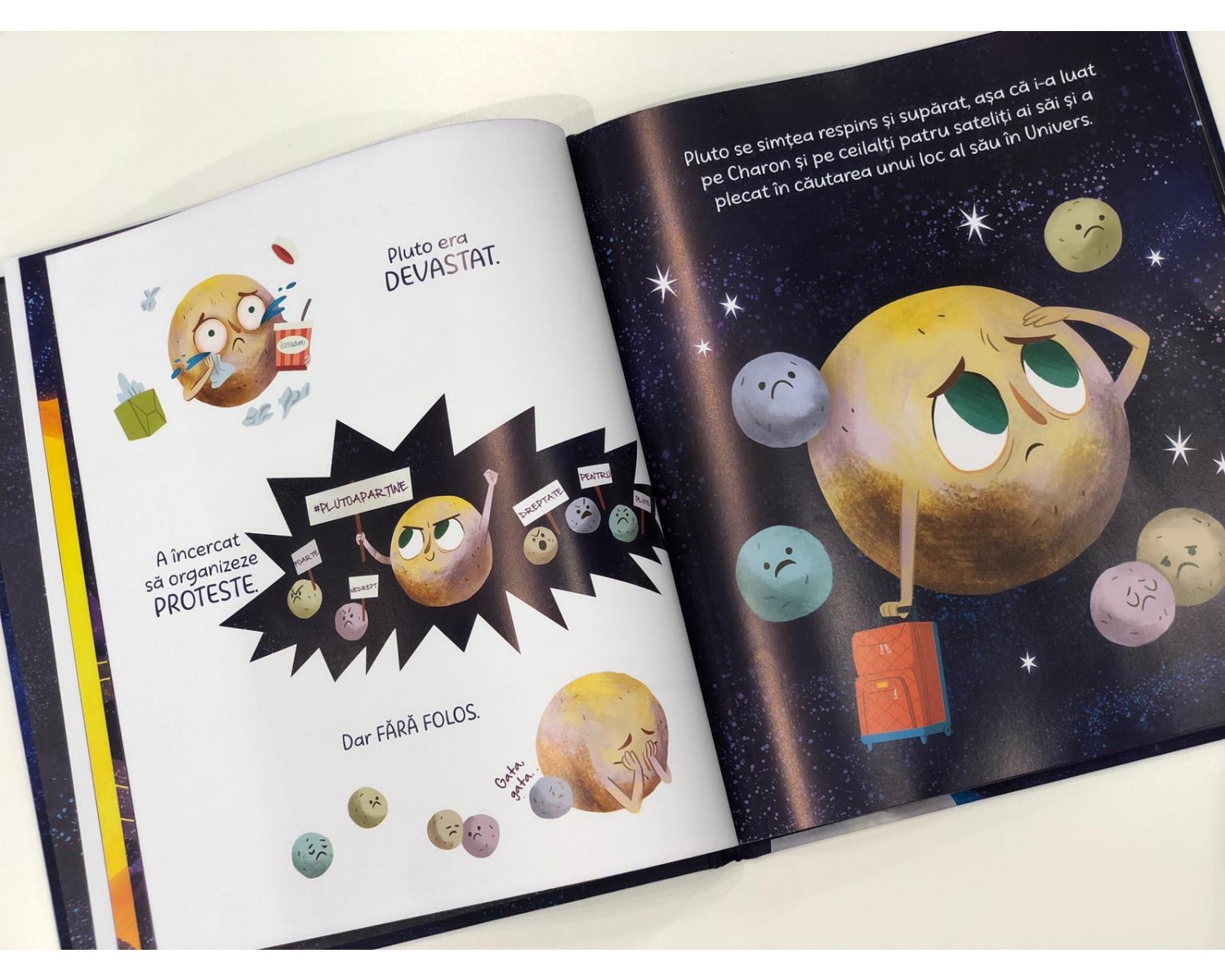 Carte Unde-i locul lui Pluto autor Stef Wade editura Didactica Publishing House