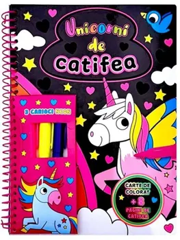 Carte Unicorni de catifea. Carte de colorat/*** editura Flamingo Junior