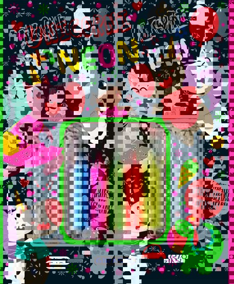 Carte Unicorni neon editura Girasol