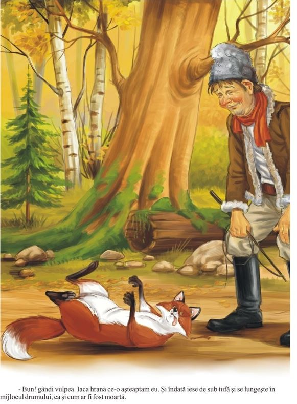 Carte Ursul pacalit de vulpe autor Ion Creanga editura Tehno-Art