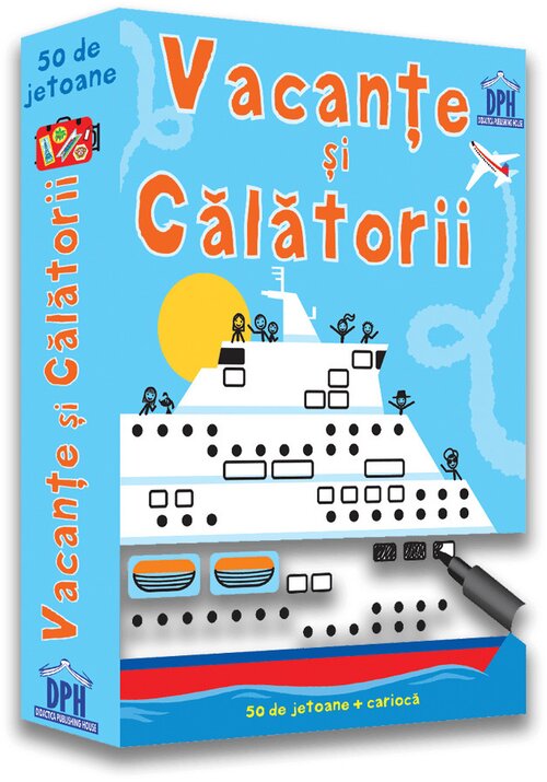 Carte Vacante si calatorii: 50 de jetoane editura Didactica Publishing House