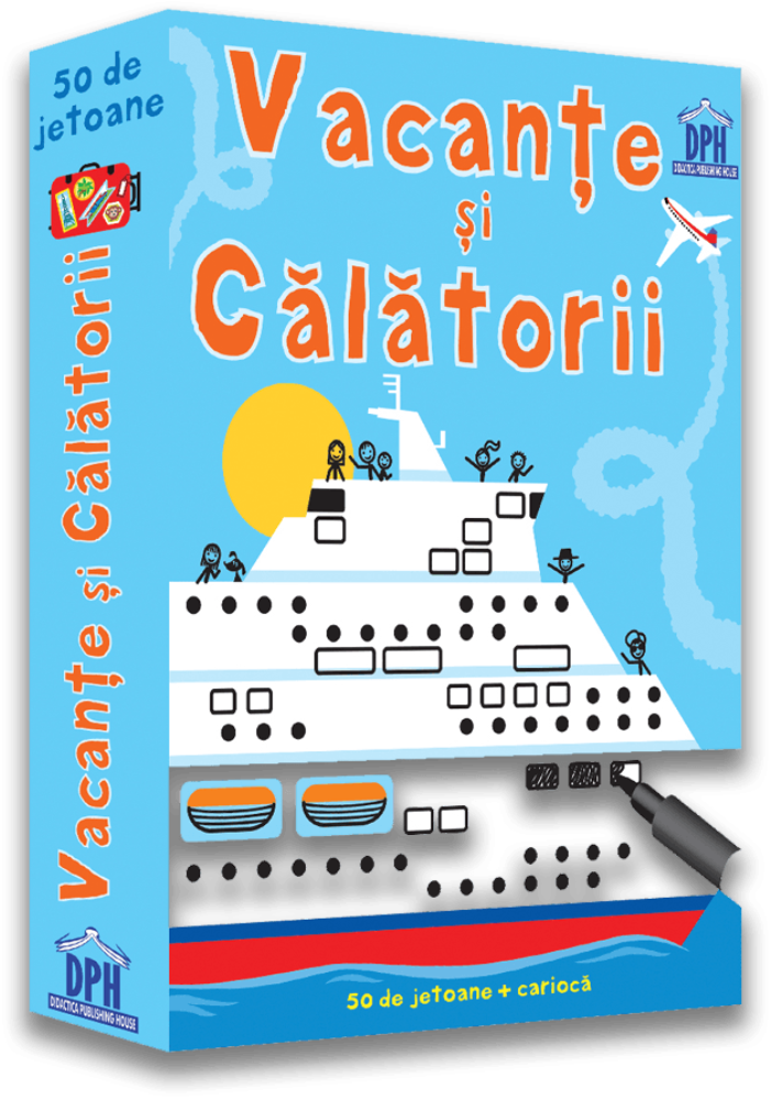 Carte Vacante si calatorii: 50 de jetoane editura DPH