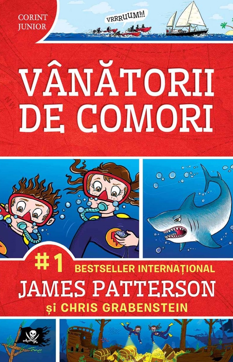 Carte Vanatorii de comori autor James Patterson editura Corint