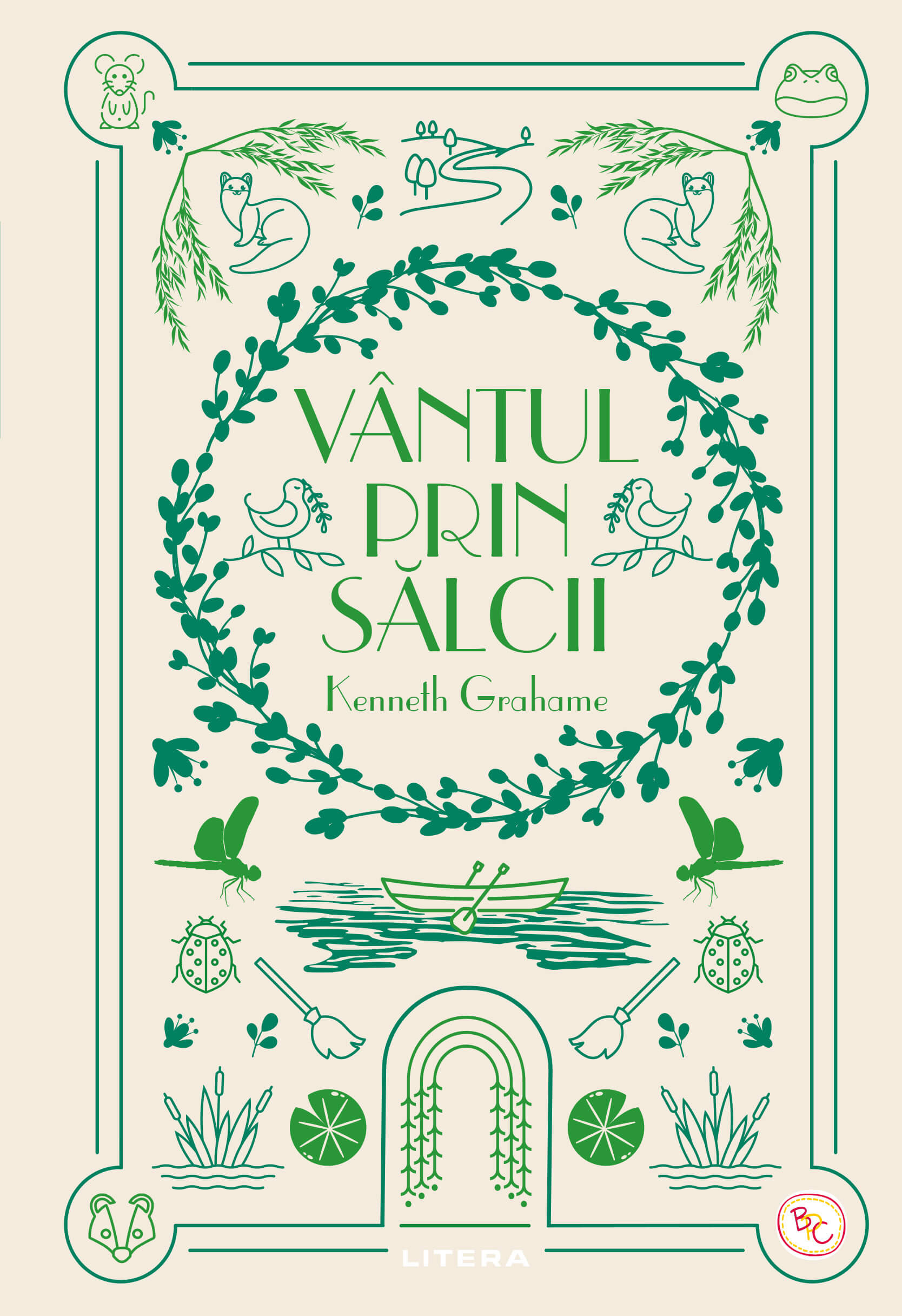 Carte Vantul prin salcii. Volumul 25. Biblioteca pentru copii editura Litera