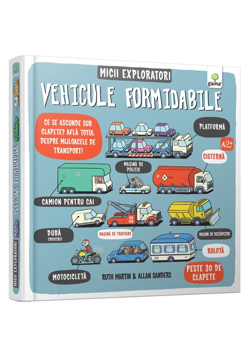 Carte Vehicule formidabile editura Gama