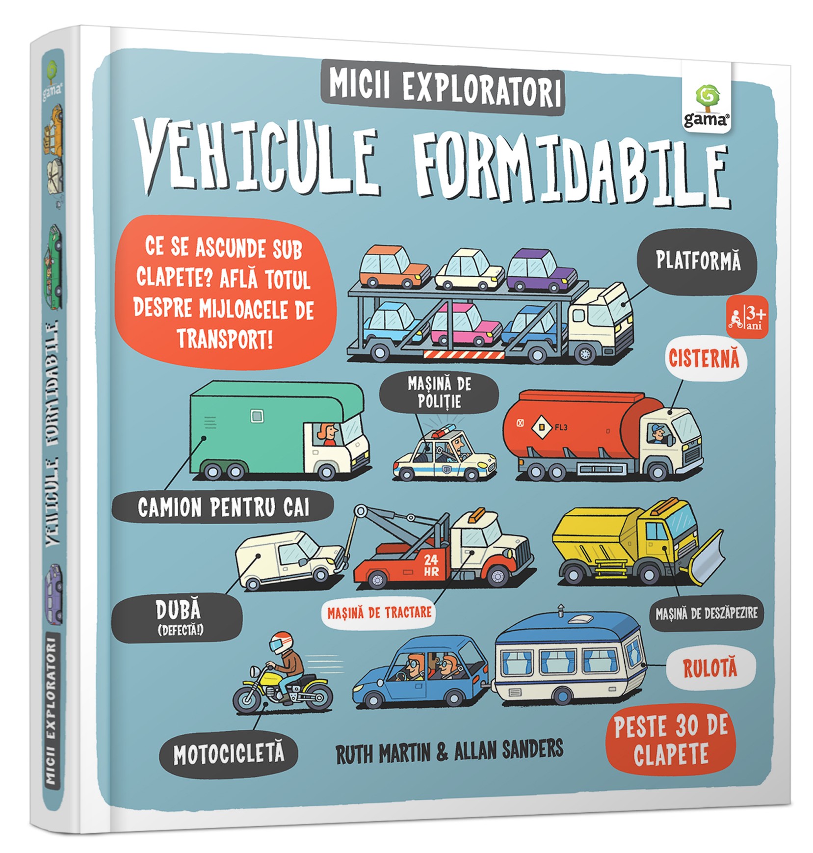Carte Vehicule formidabile autor Ruth Martin editura Gama