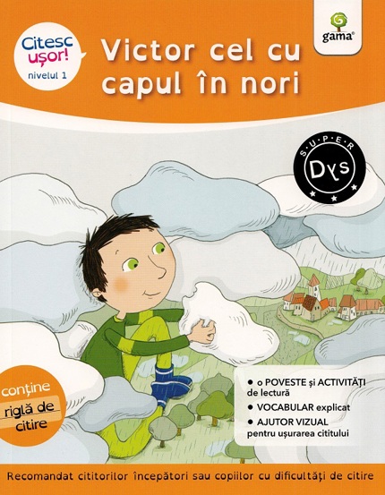Carte Victor cel cu capul în nori editura Gama