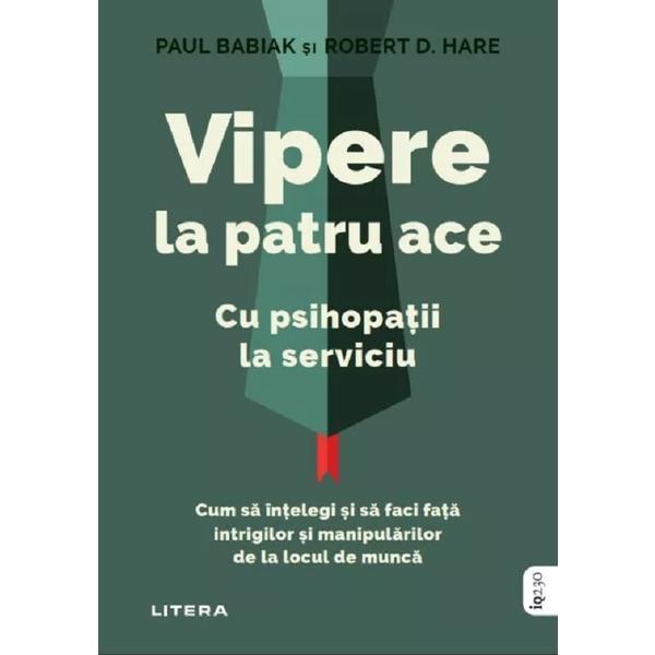 Carte Vipere la patru ace - Paul Babiak