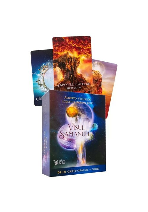 Carte Visul samanului. Set carti-oracol + ghid editura For You