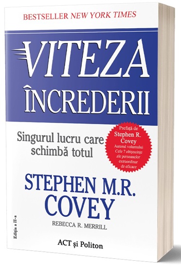 Carte Viteza increderii editura Act si Politon