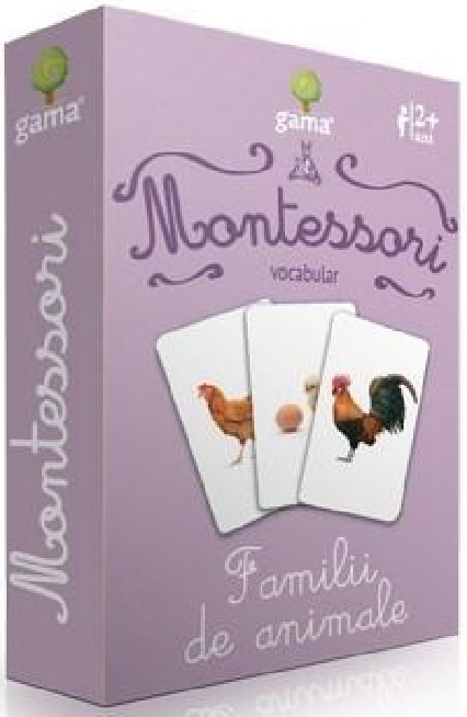 Carte Vocabular. Familii de animale   editura Gama