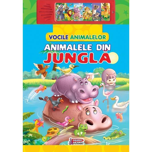 Carte Vocile animalelor. animale din jungla - Carte cu sunete