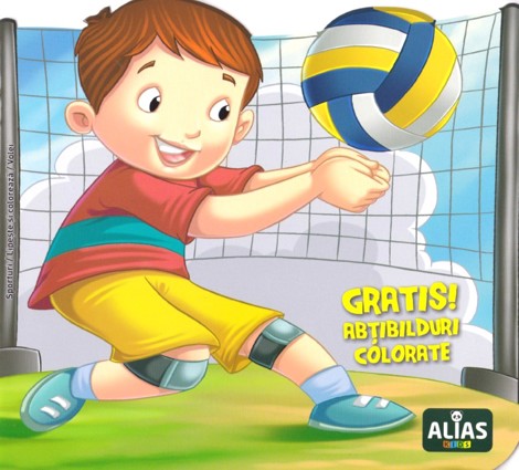 Carte Volei. Abtibilduri colorate editura Crime Scene Press