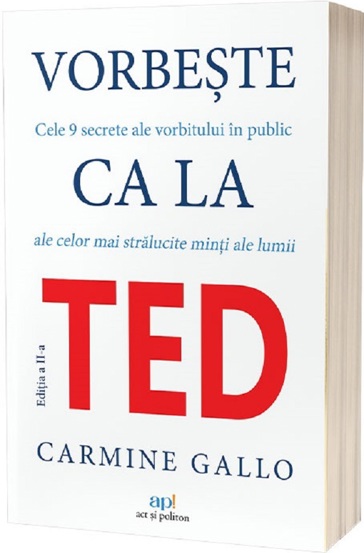 Carte Vorbeste ca la TED editura Act si Politon
