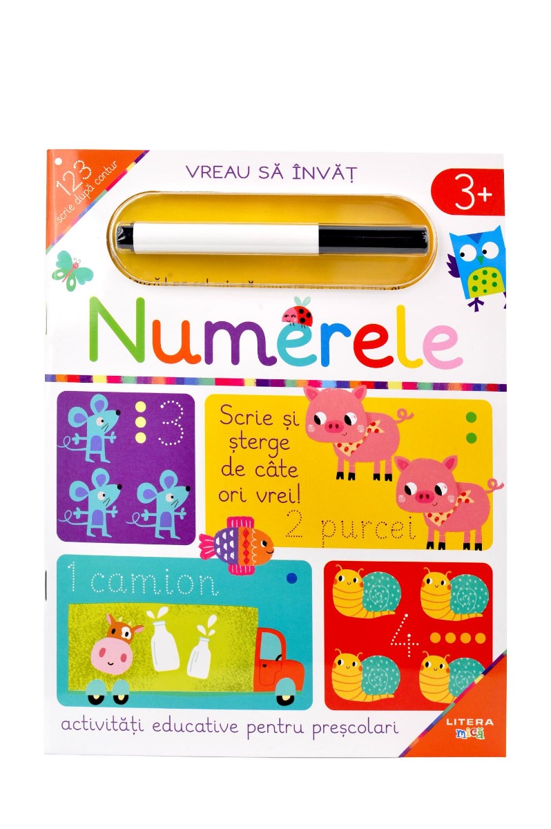 Carte Vreau să învăț. Numerele editura Litera