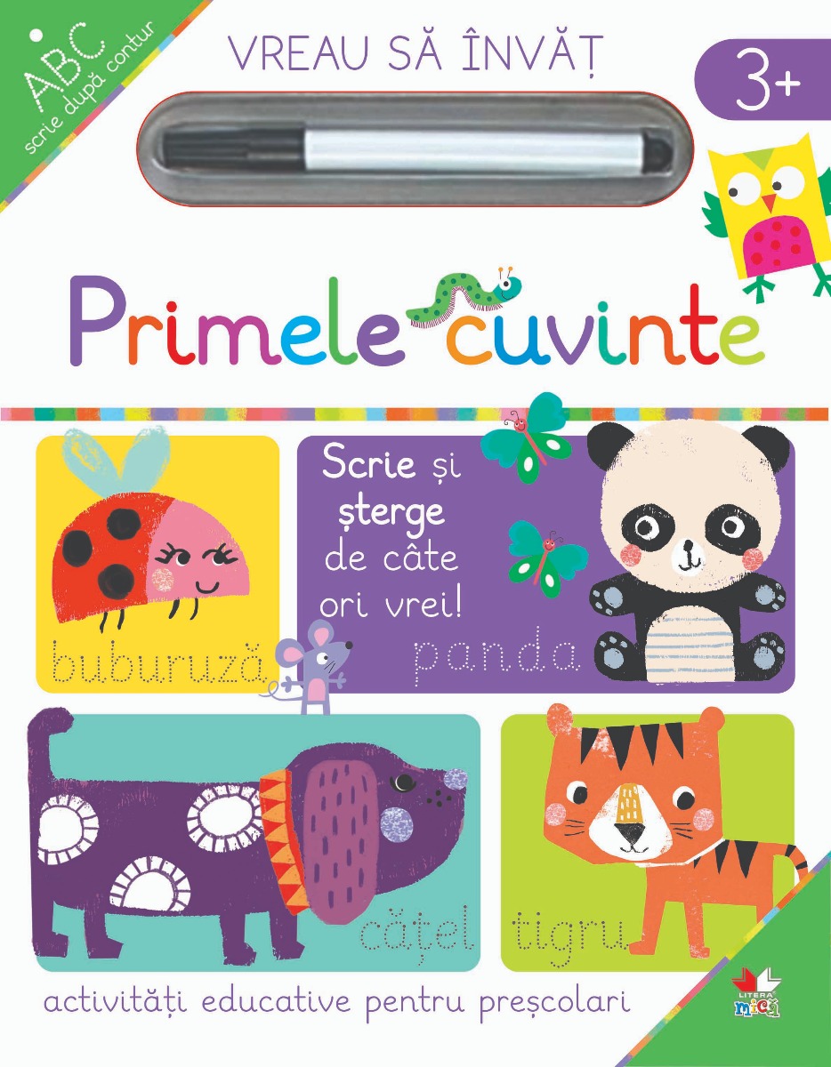 Carte Vreau să învăț. Primele cuvinte editura Litera