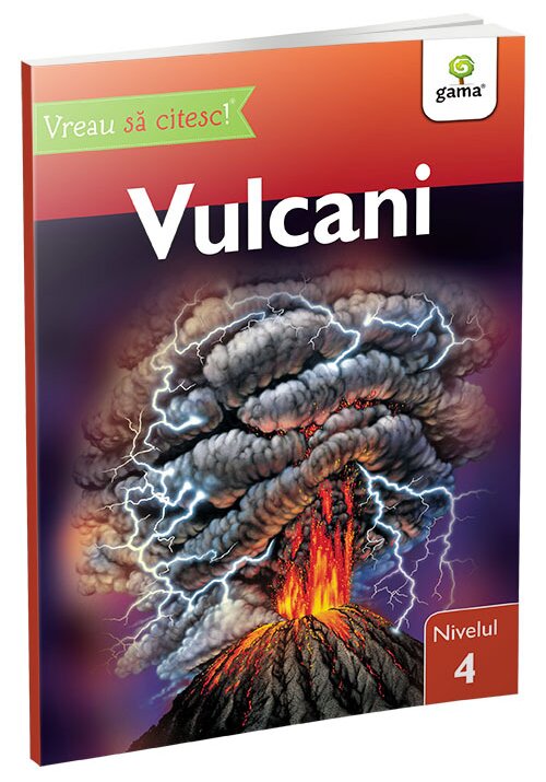 Carte Vulcani • nivelul 4 editura Gama