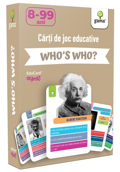 Carte Who's Who. Carti de joc educative editura Gama