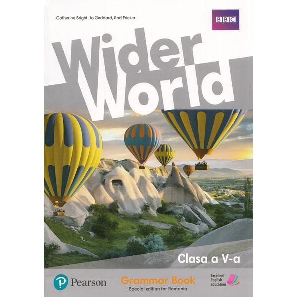Carte Wider World Grammar Book - Clasa 5 - Catherine Bright