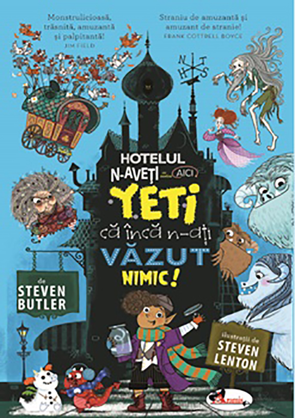 Carte Yeti ca inca n-ati vazut nimic! autor Steven Butler editura Aramis