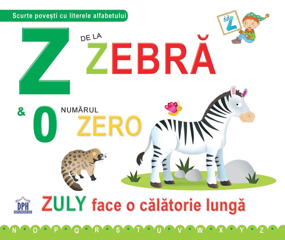 Carte Z de la Zebra & numarul zero autor Greta Cencetti