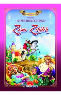 Carte Zana Zorilor. Carte de colorat cu povesti scrisa cu litere mari de tipar editura -