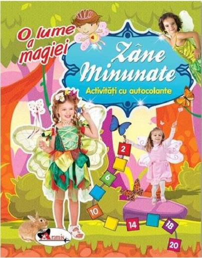 Carte Zane minunate - Activitati cu autocolante   editura Aramis