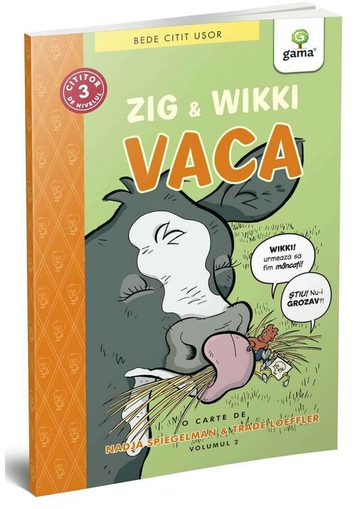 Carte Zig si Wikki: Vaca (volumul 2) editura Gama