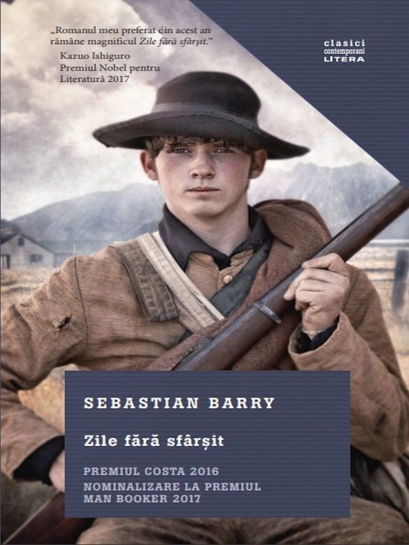 Carte Zile fara sfarsit autor Sebastian Barry editura Litera