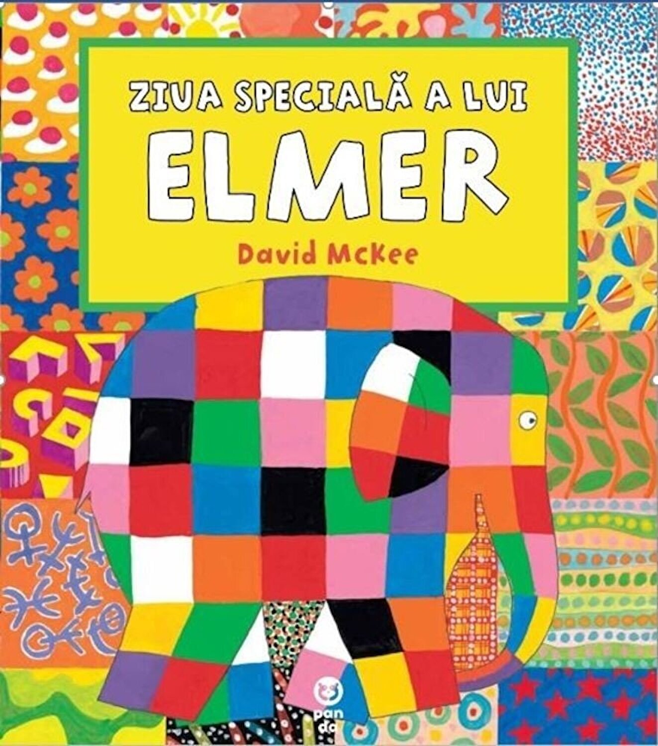 Carte Ziua speciala a lui Elmer autor David McKee editura Pandora M