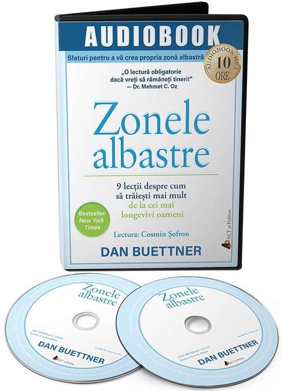 Carte Zonele albastre autor Dan Buettner editura Dan Buettner