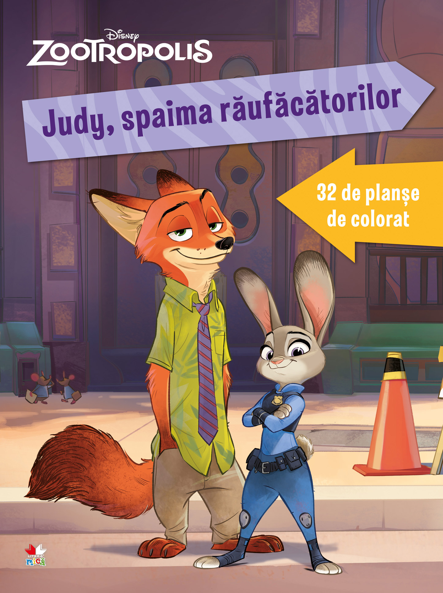 Carte Zootropolis. Judy