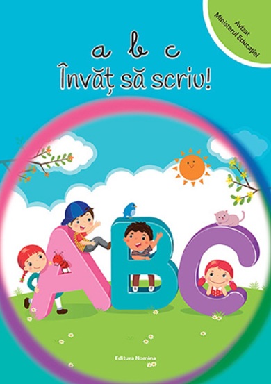 Carte abc Invat sa scriu! editura Nomina